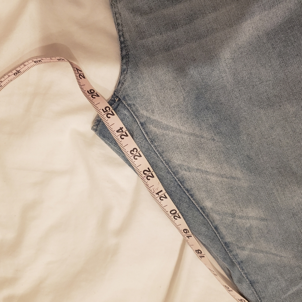 PROJECT RUNWAY Blue Skinny Jeans Size Junior 10 - Picture 6 of 10
